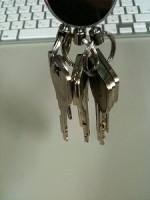鍵を紛失した一つの例と対策